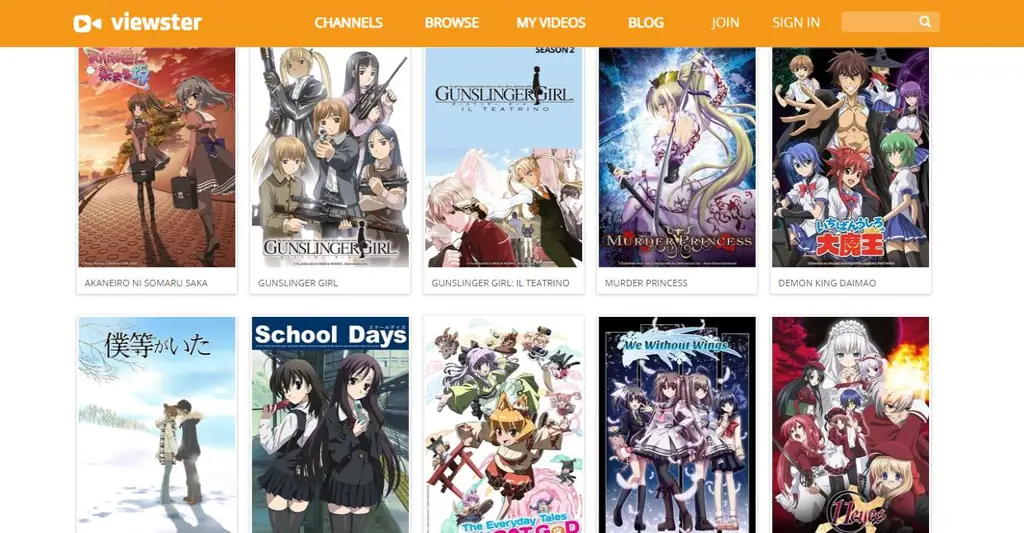 Tabel Perbandingan Platform Streaming Perbandingan situs streaming anime