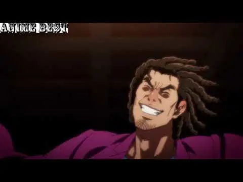 Adegan aksi menegangkan dalam anime The God of High School Gambar adegan aksi menegangkan dari anime The God of High School