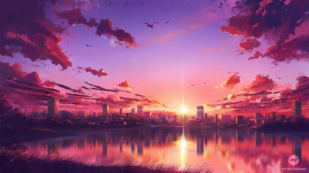 Contoh kualitas gambar anime HD Gambar screenshot anime berkualitas tinggi