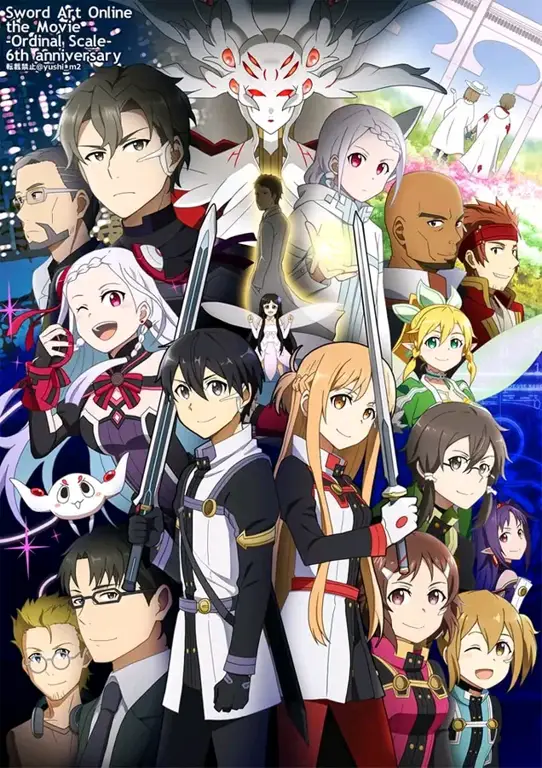 Adegan dari film Sword Art Online: Ordinal Scale