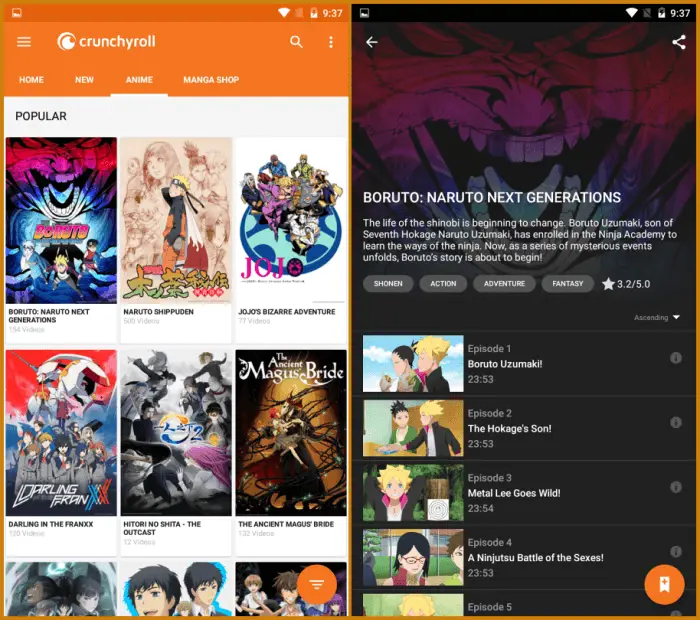 Aplikasi Nonton Anime Terbaik Berbagai aplikasi nonton anime terbaik di smartphone
