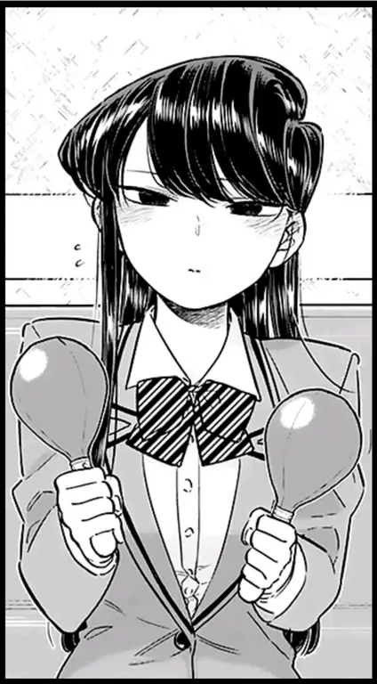 Karakter-karakter Menggemaskan dalam Komi-san wa Komyushou Gambar para karakter dalam anime Komi-san wa Komyushou