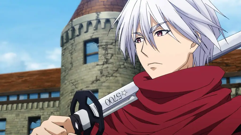 Adegan pertarungan seru dalam anime Plunderer Adegan aksi dalam anime Plunderer