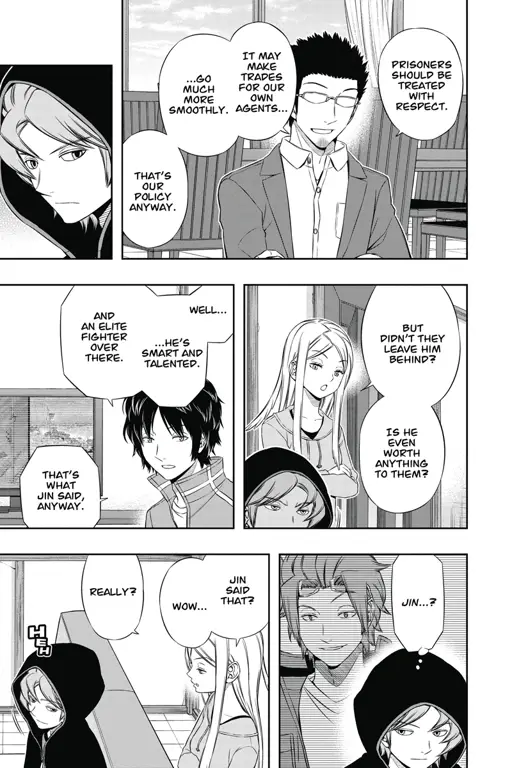 Panel manga World Trigger Gambar panel manga World Trigger