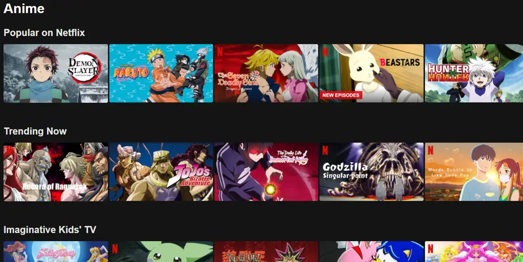 Perbandingan Layanan Streaming Anime Perbandingan layanan streaming anime