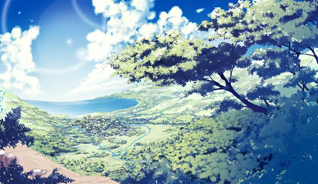 Pemandangan animasi anime dewasa yang menakjubkan Pemandangan animasi anime dewasa