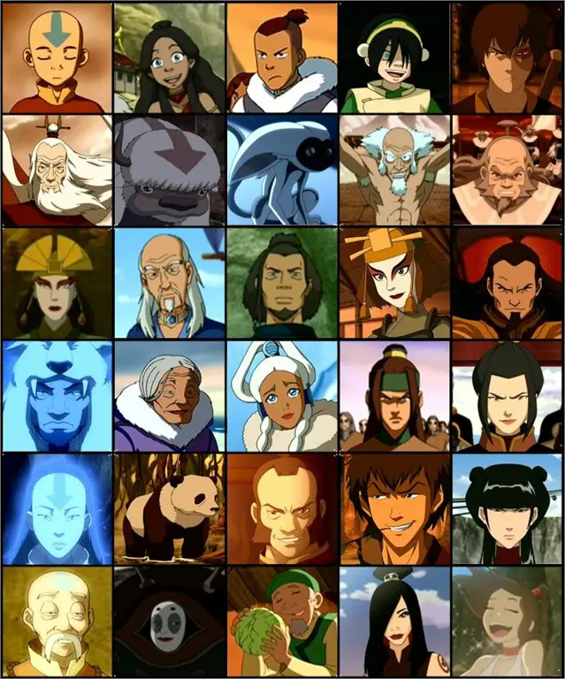 Para Karakter Utama yang Mengisi Petualangan Aang Karakter-karakter utama di Avatar: The Last Airbender