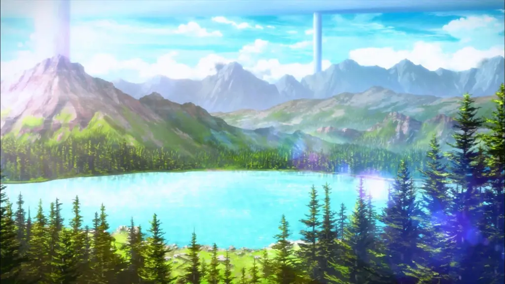 Keindahan latar dunia anime Hundred Pemandangan indah di latar anime Hundred