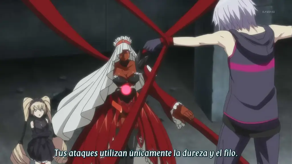 Pertarungan Para Qwaser Adegan pertarungan anime Seikon no Qwaser yang menegangkan